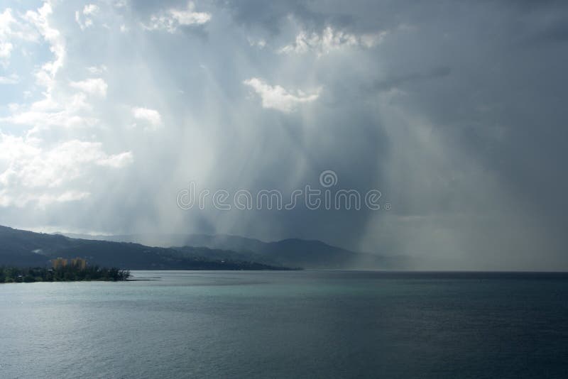 Il pleut photographie stock