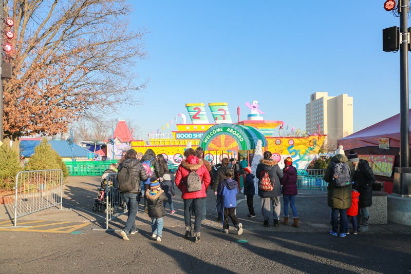 Il posto del sesamo è un parco a tema dei bambini, situato sulle periferie di Filadelfia fotografia stock Il posto del sesamo è un parco a tema dei bambini, situato sulle periferie di Filadelfia fotografia stock