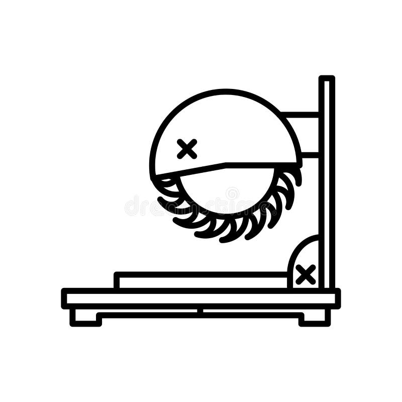 Il taglio ha visto il segno ed il simbolo di vettore dell'icona isolati su fondo bianco, concetto di logo della sega di taglio royalty illustrazione gratis Il taglio ha visto il segno ed il simbolo di vettore dell'icona isolati su fondo bianco, concetto di logo della sega di taglio royalty illustrazione gratis