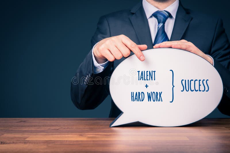 Il talento ed il duro lavoro fanno il successo