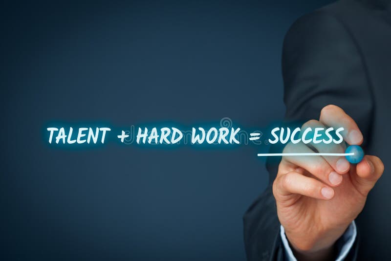 Il talento ed il duro lavoro fanno il successo