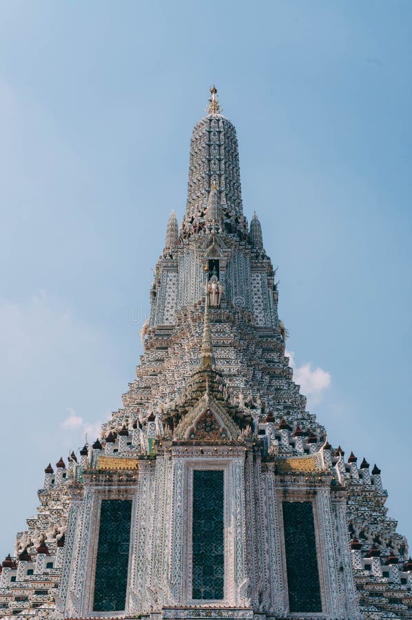 Il Temple of Dawn a Bangkok, Wat Arun fotografie stock Il Temple of Dawn a Bangkok, Wat Arun fotografie stock