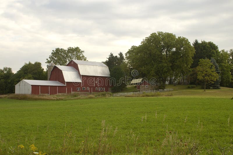 A view of a Tennessee farm. A view of a Tennessee farm