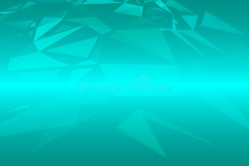 Il turchese protegge il fondo casuale del triangolo di dimensioni illustrazione di stock Il turchese protegge il fondo casuale del triangolo di dimensioni illustrazione di stock
