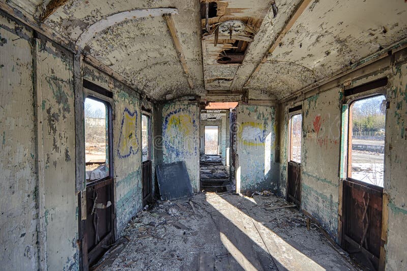 Il vagone ferroviario fotografia stock Il vagone ferroviario fotografia stock