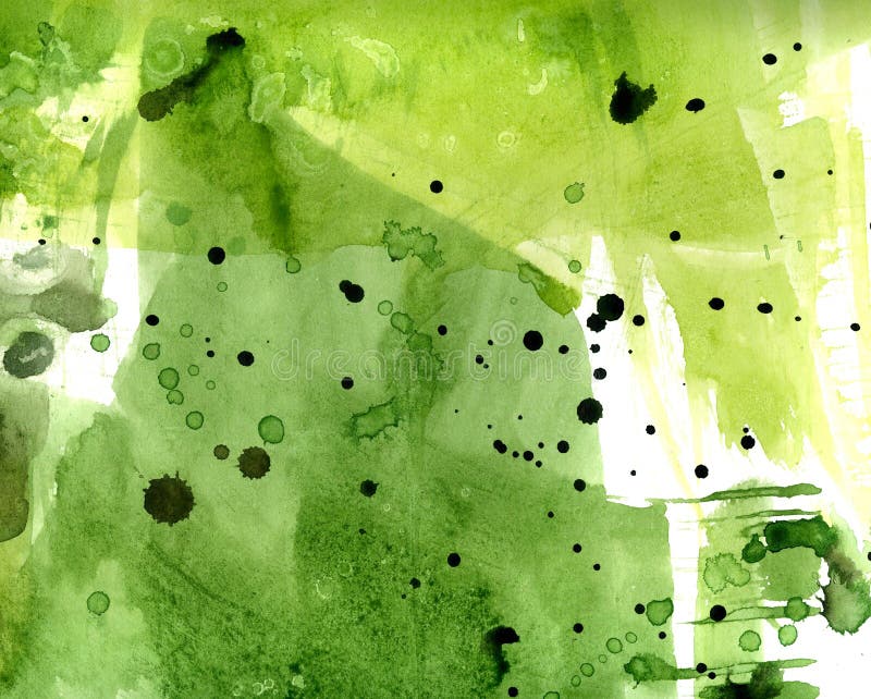 Il verde macchia il fondo di Braga watercolor illustrazione di stock Il verde macchia il fondo di Braga watercolor illustrazione di stock