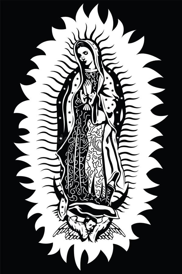 Il vergine di Guadalupe - vettore Il vergine di Guadalupe - vettore