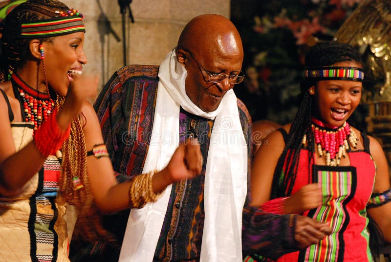 Il vescovo Emeritus Desmond Tutu dell'arco