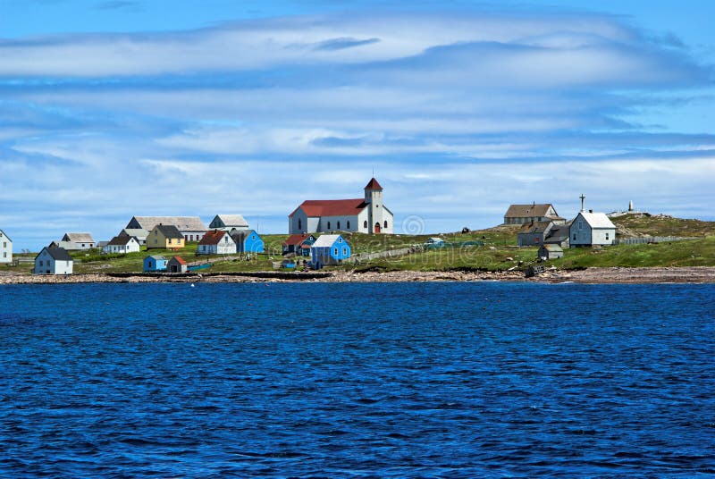 Ile Aux Marins, StPierre Et Miquelon Royalty Free Stock Photography