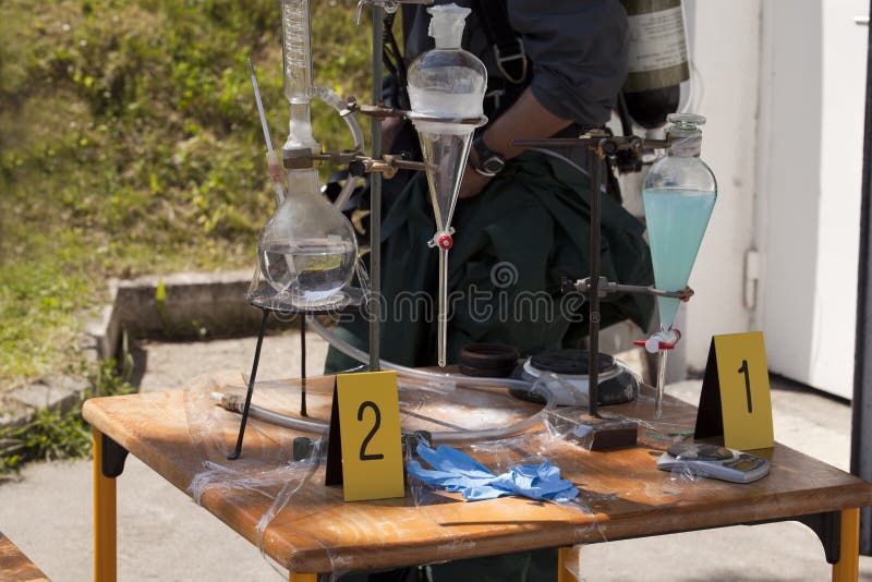 Illegal drug lab