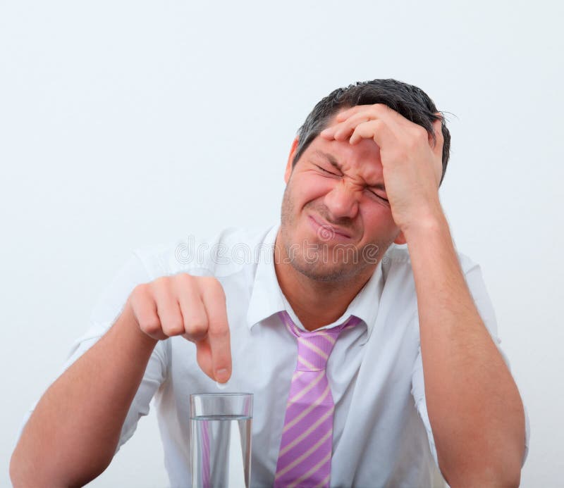 Illness stock image. Image of blowing, illness, person - 35220681