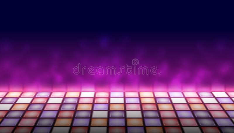 disco dance floor background