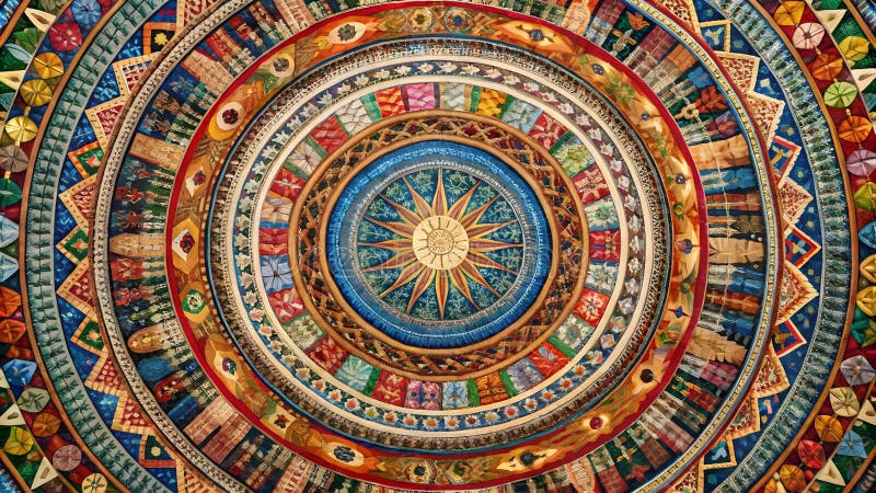 Illuminated Scripture: a Tapestry of Faith Generative AI Stock ...