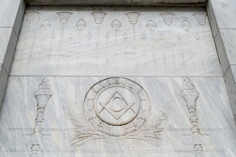 Illuminati Free Mason Symbols in Egyptian style