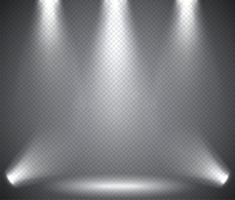 Illumination de scène de au-dessus et au-dessous de, effets transparents sur un fond d'obscurité de plaid illustration de vecteur Illumination de scène de au-dessus et au-dessous de, effets transparents sur un fond d'obscurité de plaid illustration de vecteur