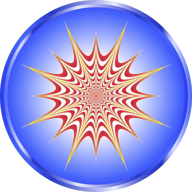 illusion som pulsetting vektor illustrationer illusion som pulsetting vektor illustrationer