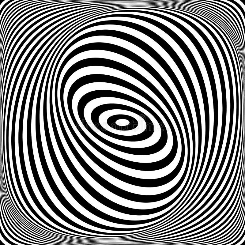 Op Art Spiral Swirl Stock Vector by ©raymondgibbs 105822412