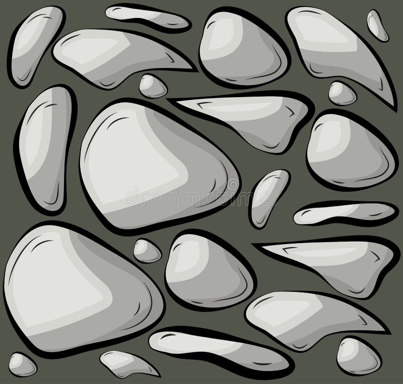 Illustration för design för tapet för baner för textur för stenvägglek härlig