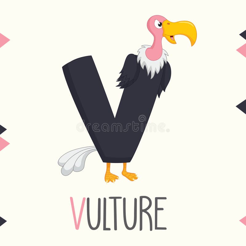 V 141 Letter ... Letter Illustrations Stock \u2013 V Vulture Vulture