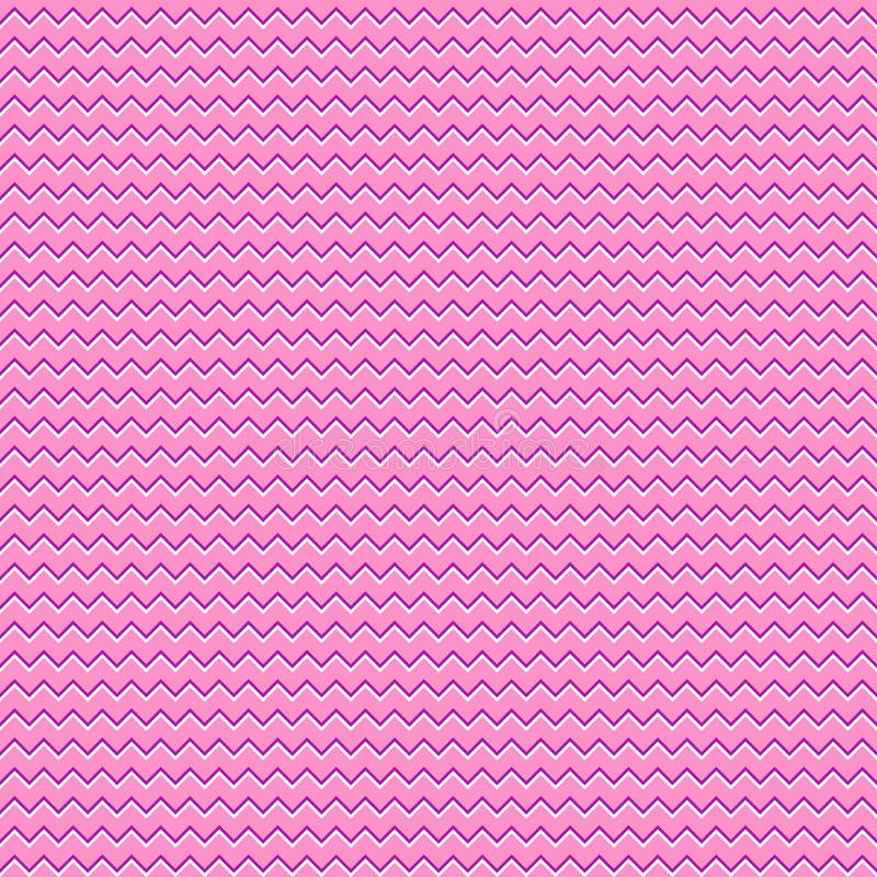 Illustrated Seamless Pattern, Geometric Pink Wallpaper Stock