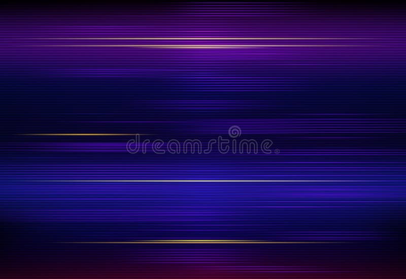 Illustration Abstract glowing, neon light effect, wave line, wavy pattern. Vector design communication techno on blue background. Futuristic digital technology for web or banner background. Illustration Abstract glowing, neon light effect, wave line, wavy pattern. Vector design communication techno on blue background. Futuristic digital technology for web or banner background