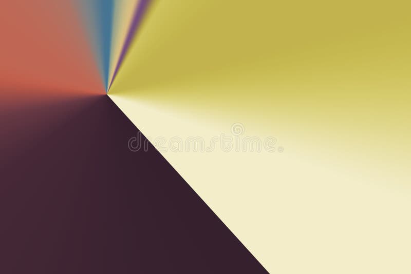 Illustration of abstract black yellow and red wallpaper background stock illustration