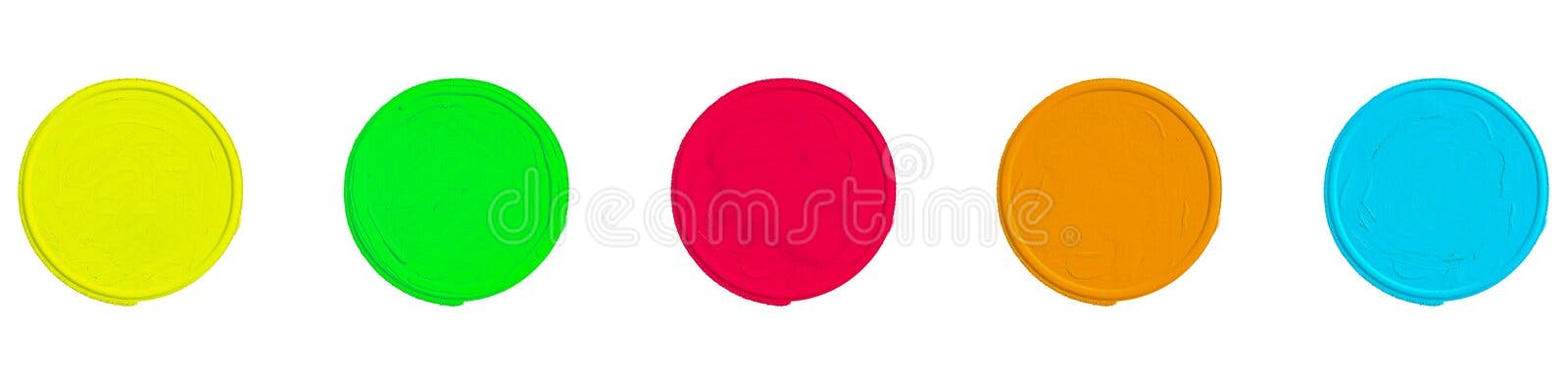 Illustration of abstract color panel with round shapes filled with bright colors paint texture pattern on canvas stock photo Illustration of abstract color panel with round shapes filled with bright colors paint texture pattern on canvas stock photo