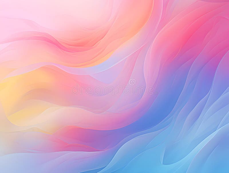 Illustration of the abstract gradient wavy lines background. Generative AI. Generative AI of the abstract gradient wavy lines background.