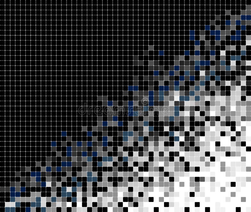 Illustration abstraite de fond de mosaïque de Pixel illustration stock Illustration abstraite de fond de mosaïque de Pixel illustration stock