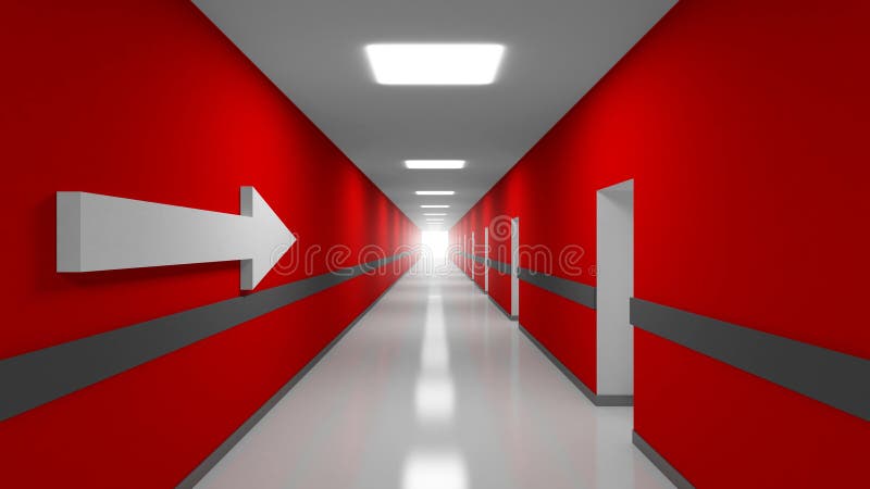 Illustration abstraite de la métaphore 3d de carrière illustration stock Illustration abstraite de la métaphore 3d de carrière illustration stock