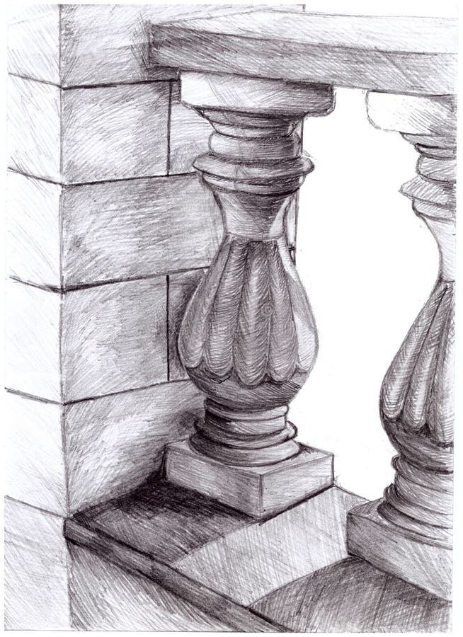 Featured image of post How To Draw A 3D Pillar Cylinder perspective drawing step by step