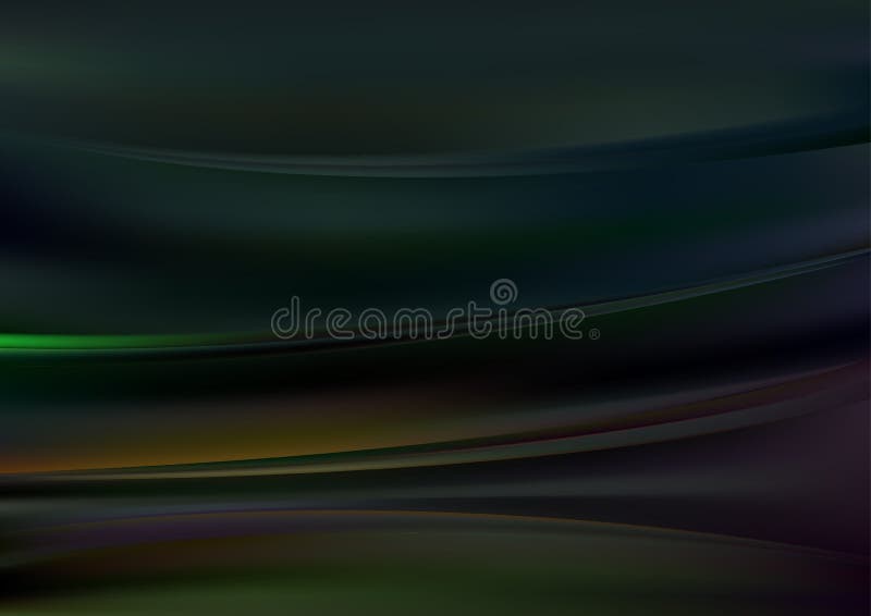 Illustration av den digitala bakgrundsvektorn för grön linje stock illustrationer