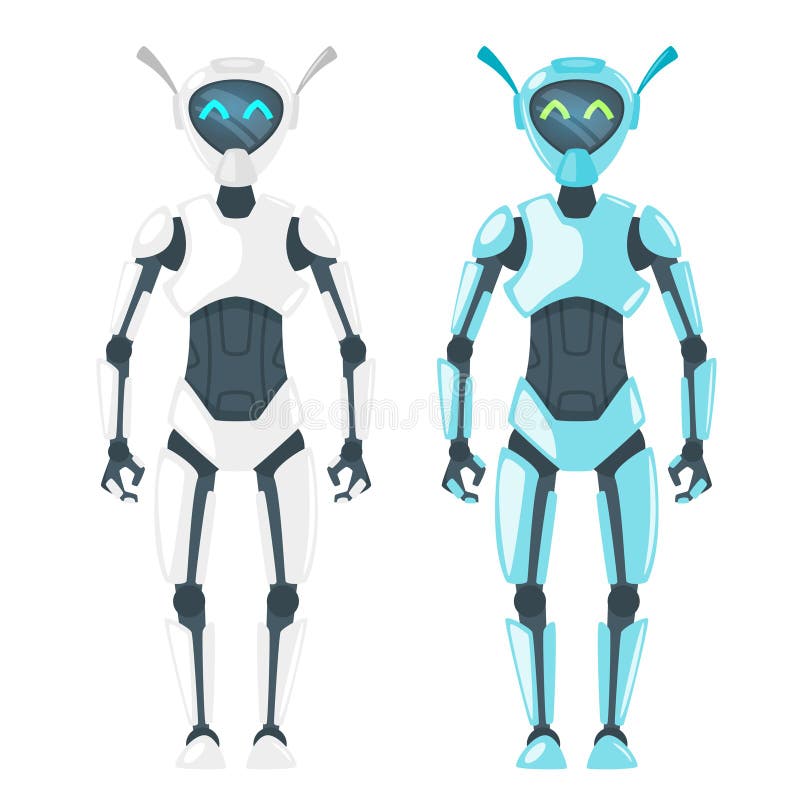 illustration av den gulliga roboten royaltyfri illustrationer illustration av den gulliga roboten royaltyfri illustrationer