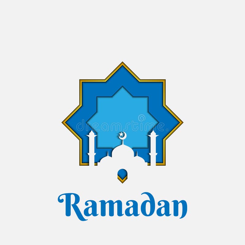 Illustration av det moskéramadan temat vektor illustrationer Illustration av det moskéramadan temat vektor illustrationer