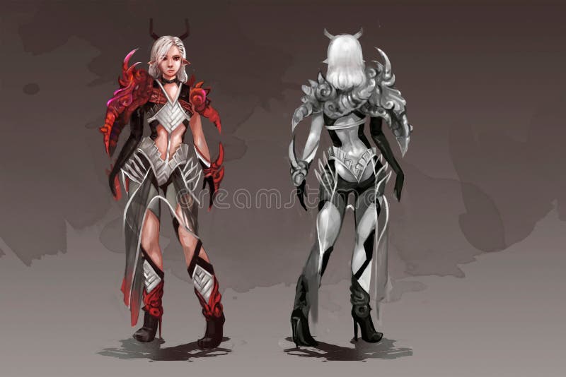 Illustration av en superheroflicka royaltyfri illustrationer Illustration av en superheroflicka royaltyfri illustrationer