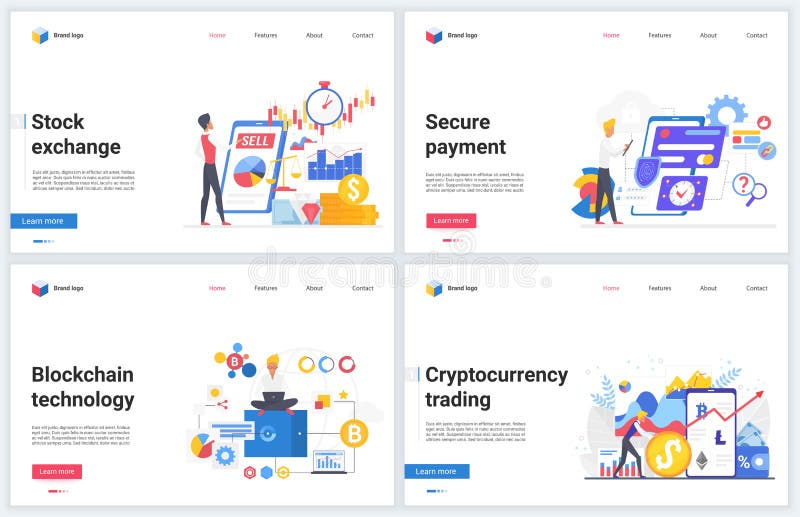 Illustration av vektorbilden för kryptovalutakryptovalutakursen i blockkedjan som är inställd på plånbok för digitala penningtekni vektor illustrationer Illustration av vektorbilden för kryptovalutakryptovalutakursen i blockkedjan som är inställd på plånbok för digitala penningtekni vektor illustrationer