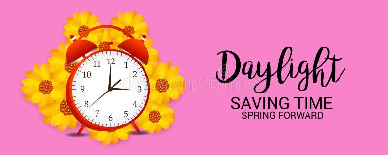 Daylight Saving Time. stock illustration. Illustration of back 111239194