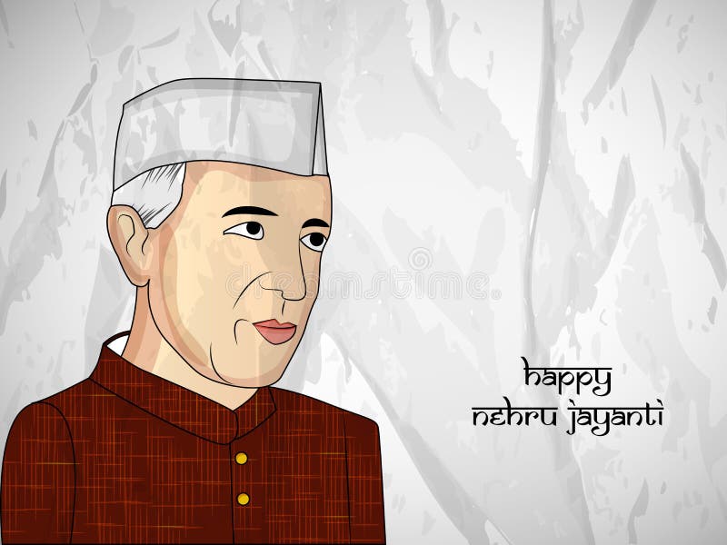 jawaharlal nehru drawing with color pencil - YouTube
