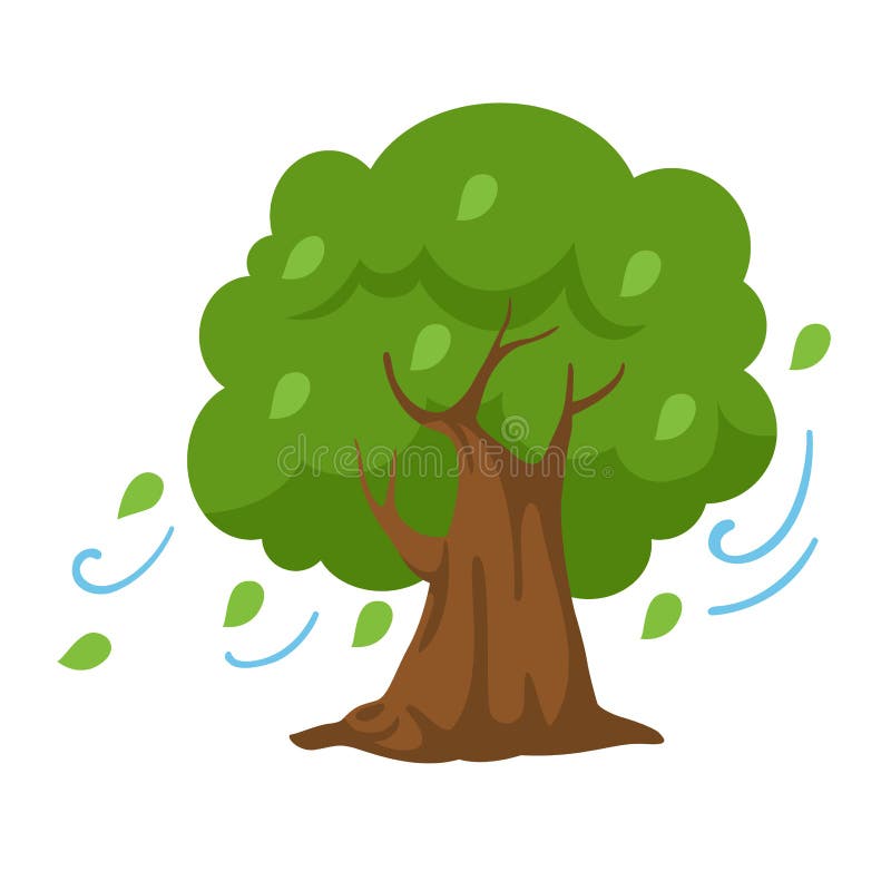 Big tree vector stock vector. Illustration of lonely - 115137787