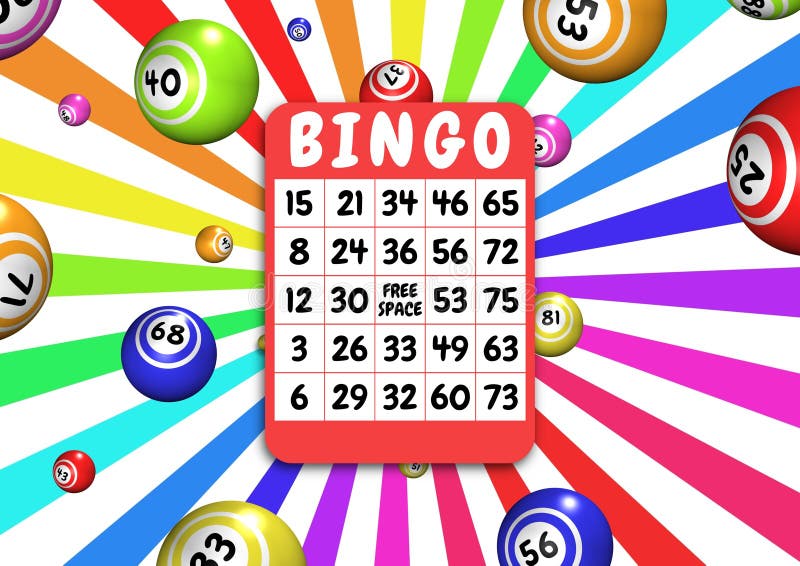 Bingo Balls stock vector. Illustration of elderly, retro - 17846216