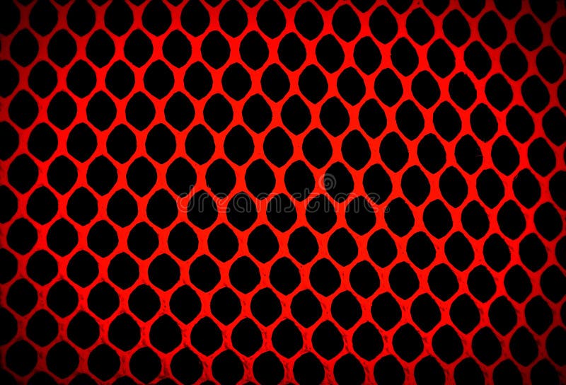 Red Background Mesh fabric Stock Photo