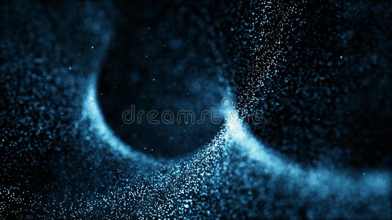 Illustration bleue de fond d'abrégé sur vague de la poussière photo stock Illustration bleue de fond d'abrégé sur vague de la poussière photo stock