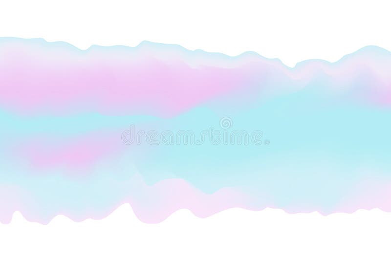 Blue Pink Soft Color Mixed Background Painting Art Pastel Abstract