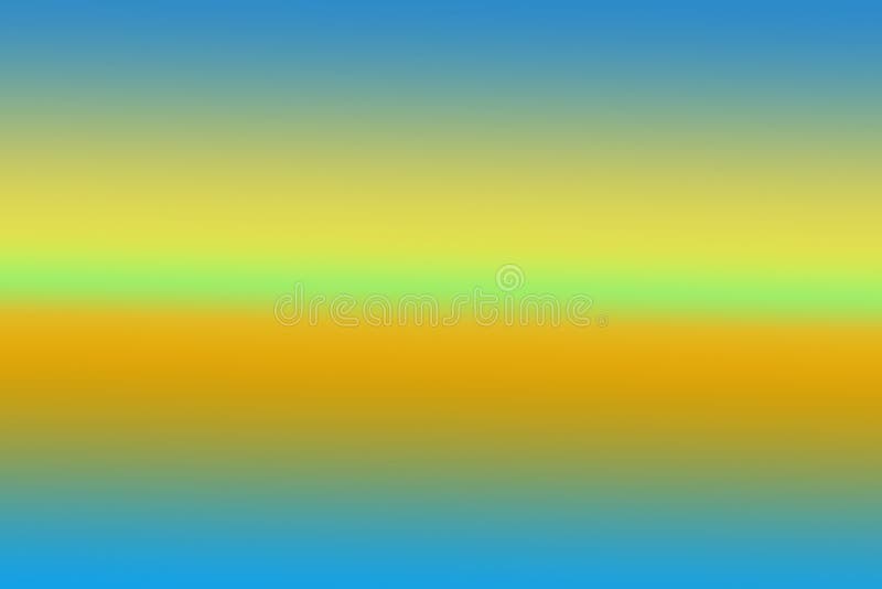 Illustration of a Blue and Yellow Gradient Background Stock
