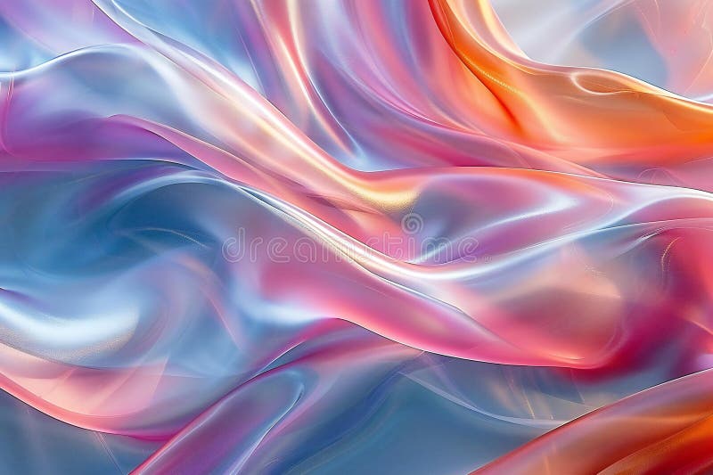 A blurred image of an abstract background in pink, silver and blue vector illustration