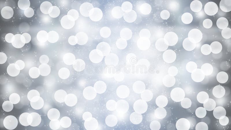 Shining Lights Bokeh and Glitters in Grey Gradient Background royalty free stock images