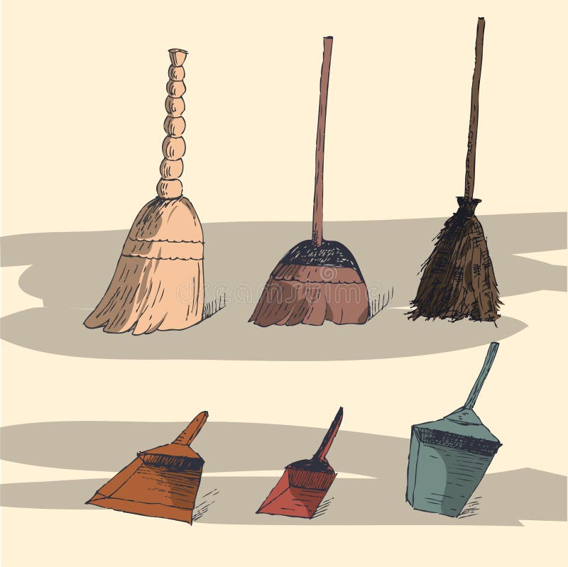Broom Mop Stock Illustrations – 14,525 Broom Mop Stock Illustrations,  Vectors & Clipart - Dreamstime
