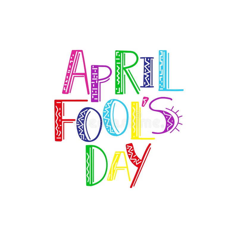 Illustration Celebrating April Fools Day Stock Illustration ...