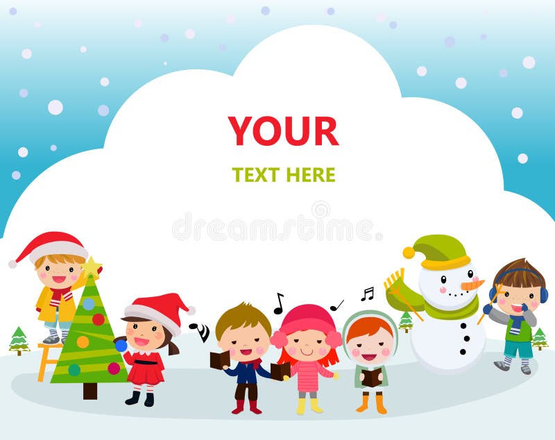 Christmas children stock illustration Christmas children stock illustration