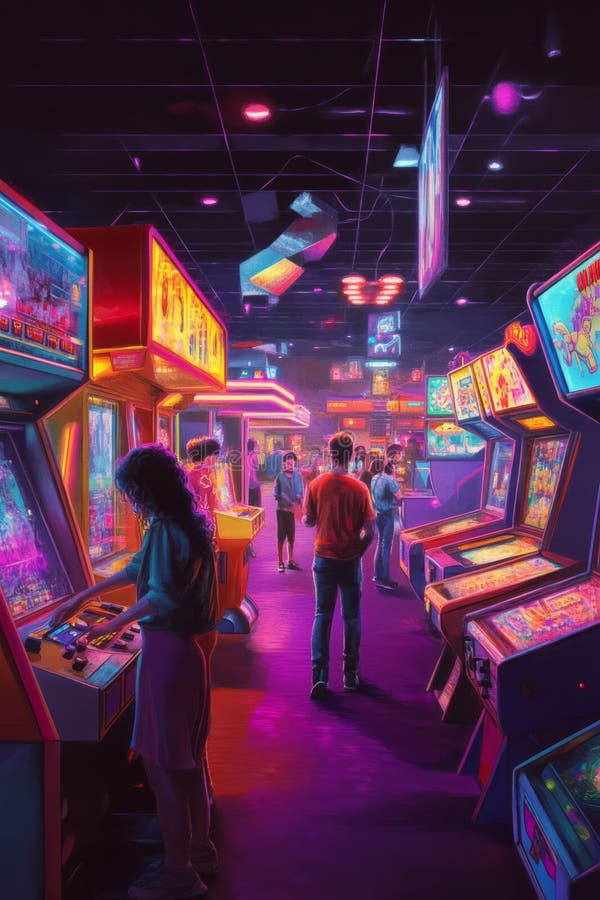 Retro Games T-Shirt Neon Glow Classic Gaming Retro Games T-Shirt Neon Glow Classic Gaming